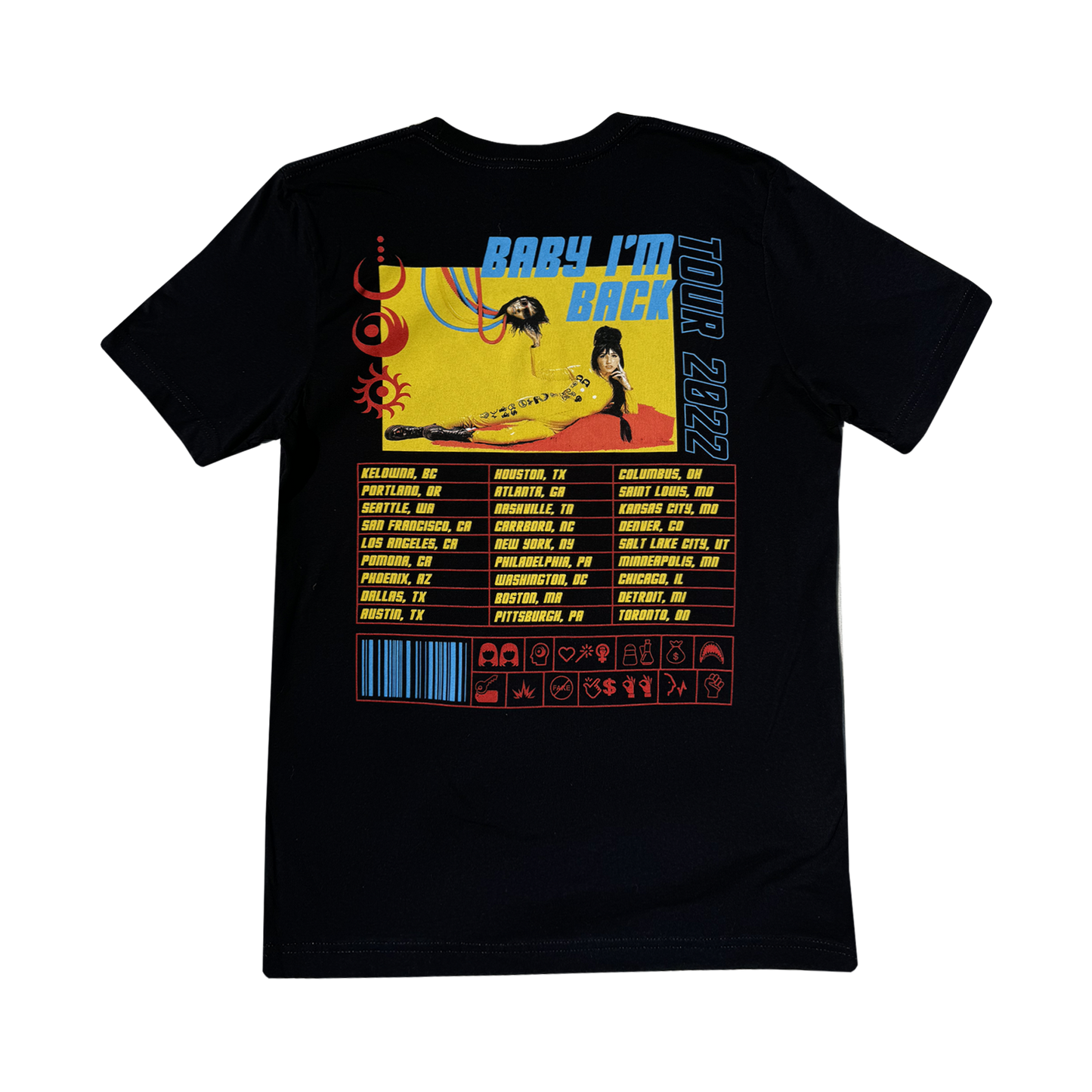 Baby I'm Back Tour Tee